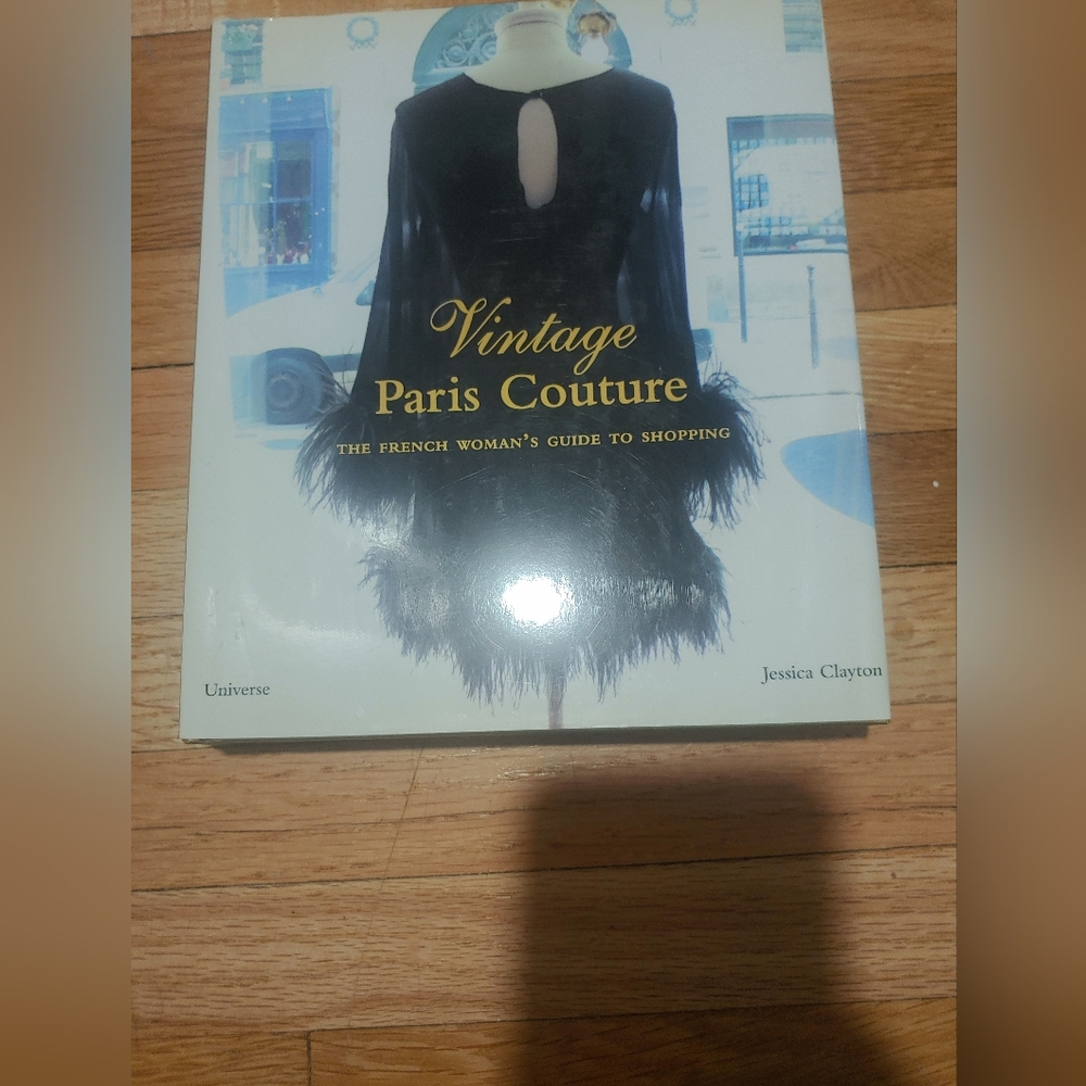 Vintage Paris Couture Book By Jessica Clayton